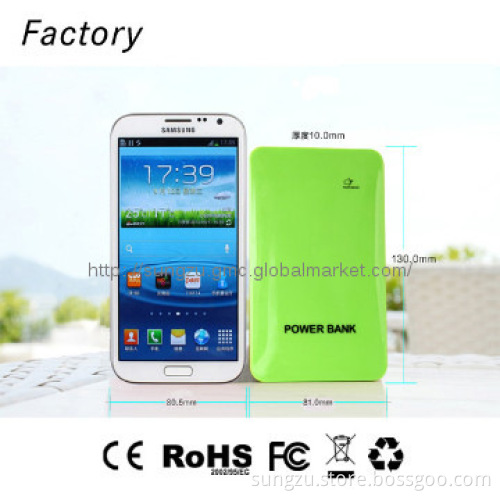 Professional 10000mah mobile charger powerbank supplier manufacturer